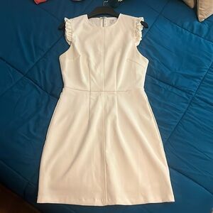 She+sky white dress. Size L